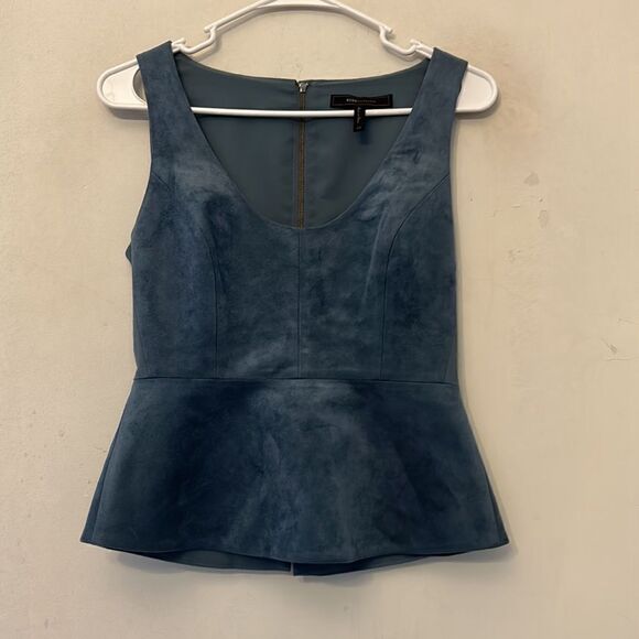 BCBGMAXAZRIA cornflower blue sleeveless tank Size XS - Picture 2 of 8